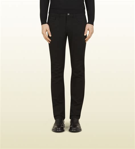 gucci black denim|mr porter gucci jeans.